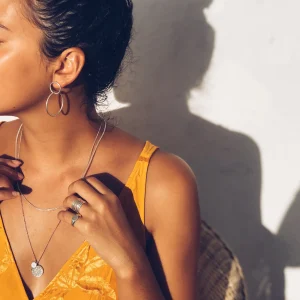 SarahBijoux Clo Gold Vermeil Hoops