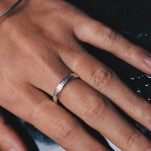 SarahBijoux Fossil Gold Ring