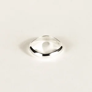 SarahBijoux Half Round Square Ring