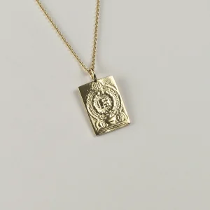 SarahBijoux Hindi Gold Necklace