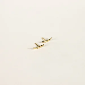 SarahBijoux Nema Gold Vermeil Studs