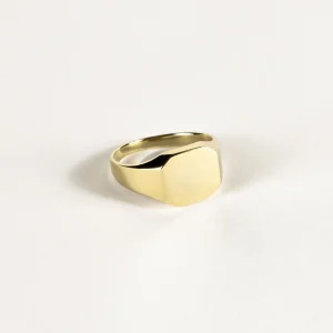SarahBijoux Octagonal Gold Ring
