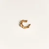 SarahBijoux Ribbon Gold Vermeil Ear Cuff