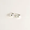 SarahBijoux Small dune hoops