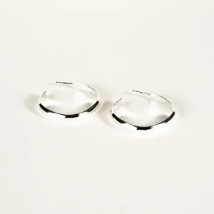 SarahBijoux Square Half Round Hoops