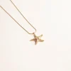 SarahBijoux Starfish Gold Vermeil Necklace