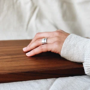 SarahBijoux Textured stack