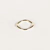 SarahBijoux Wire Square Gold Ring